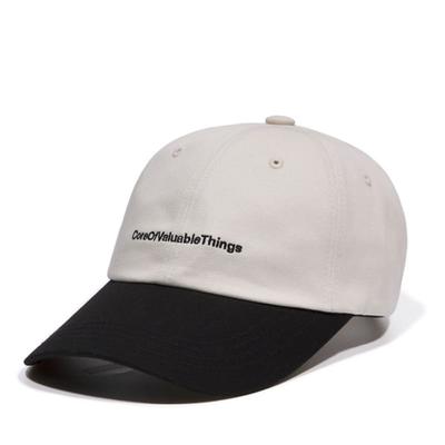 BUTDEEP Casquette Courbe Fresh Core - Crème/Noir