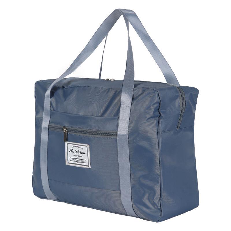 Large Foldable Travel Luggage Bag – Portable, Quilted Storage for Clothes and Short Trips