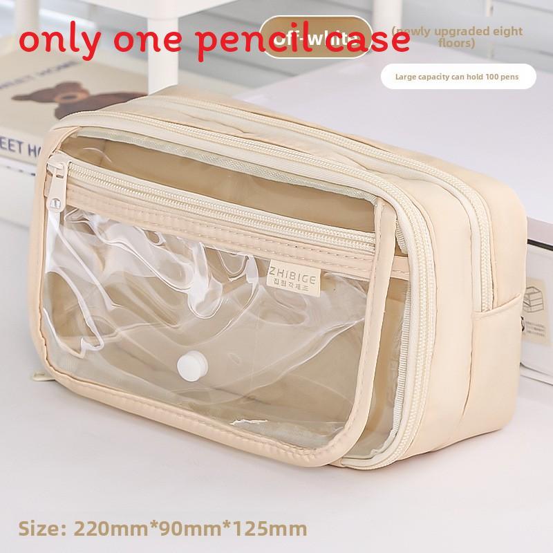 Style Small Capacity Pencil Case With Durable Fabric For Students Girls