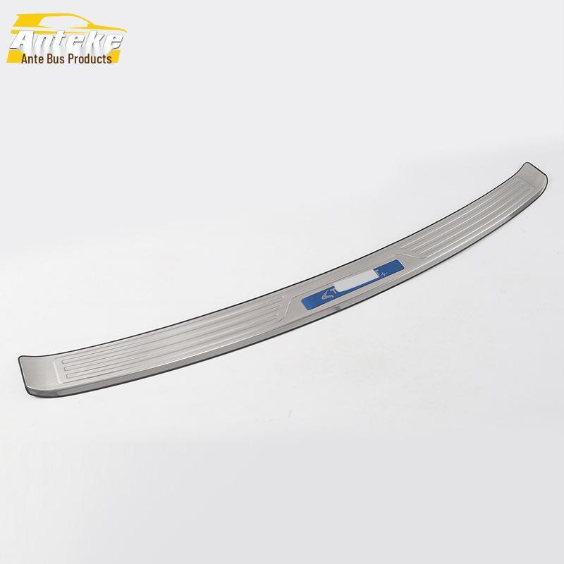 Teramont Stainless Steel Rear Guard Plate for 17 Models - Tailgate Trunk Protection Pedal.