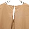 ESTNATION made in Japan No sleeve V neck one piece 36 Brown Women Used