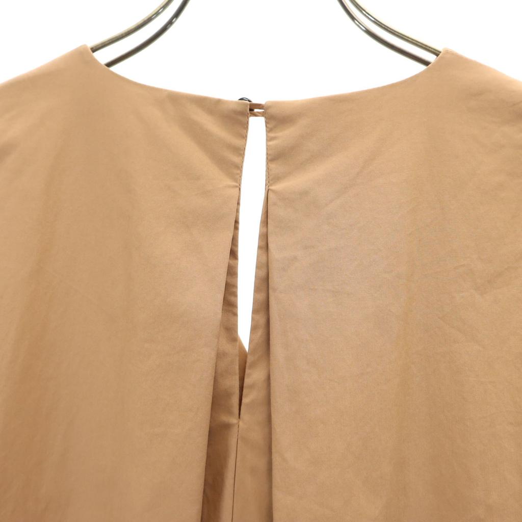 ESTNATION made in Japan No sleeve V neck one piece 36 Brown Women Used