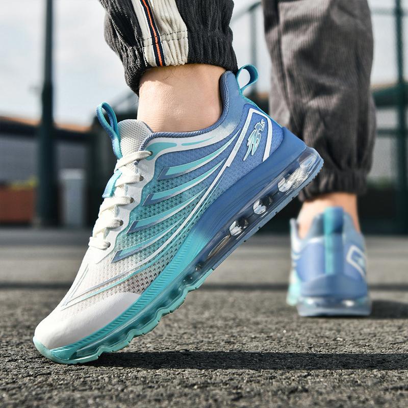 

Мужские кроссовки для бега с воздушной подушкой по всей подошве, весенние, очень большого размера 46, легкие, с мягкой подошвой 47, амортизирующие 48, спортивные и повседневные сетчатые кроссовки 44