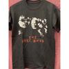 Retro 90s' Lost Movies' T Shirt - Iconic Corey Haim and Corey Feldman Movie Designs, Black 'Lost Boys' Logo Print