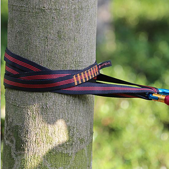 Climbing Strap Wear-resistant Strong Load-bearing Thicker Universal Mountaineering Rappelling Rescue Webbing Gear