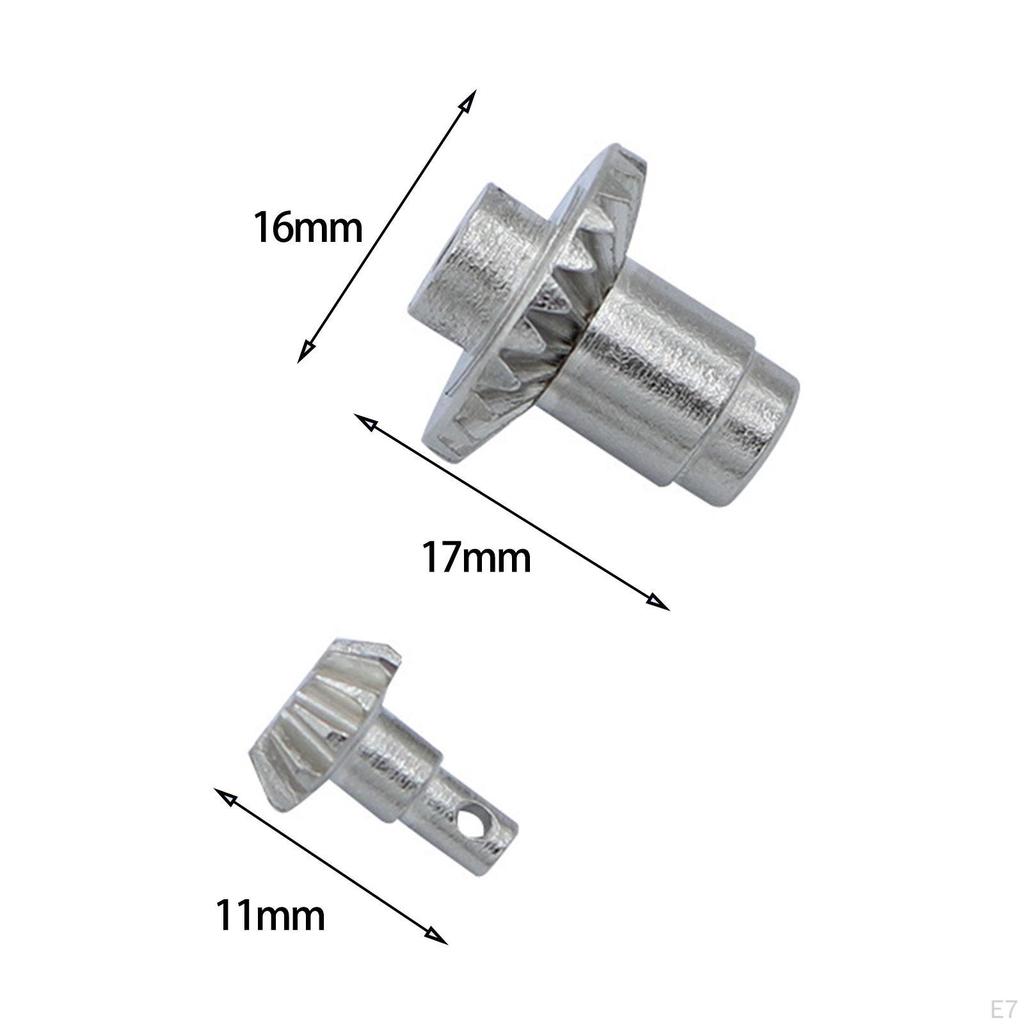 24T 12T Gears Set Front & Rear Drive Shaft for 1:24 RC Crawler Car Replaces