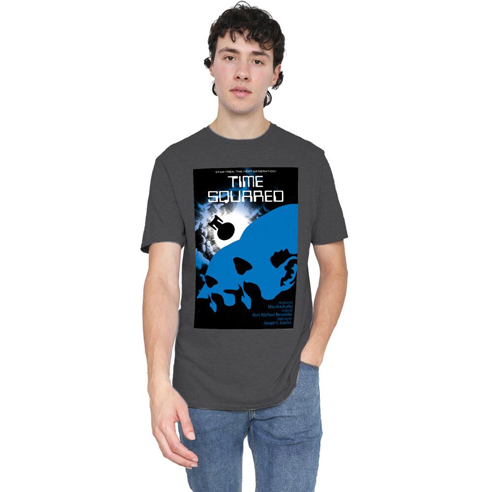 Star Trek TNG Season 2 Episode 13 T-Shirt S-2XL Charcoal S