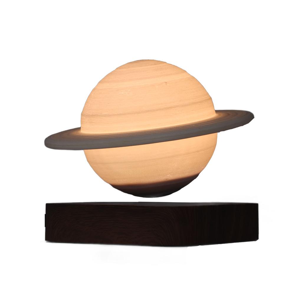 Schwebendes Nachtlicht 3 Modi 3D-Druck Planet Magnetisch Schwebende Berührungslampe