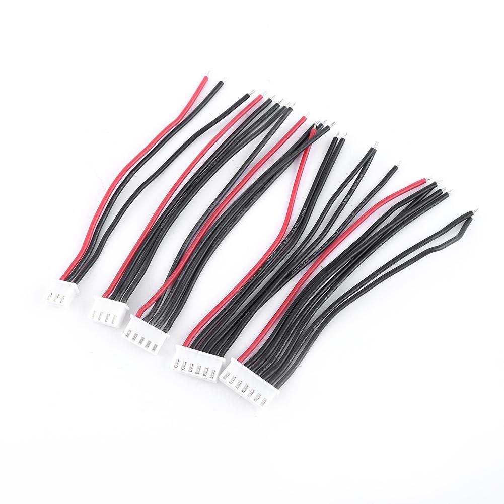 

10pcs 10cm 22AWG 2 6S Balance Charger Connector Silicone Cable Adapter Plug