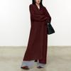High-end Soft Waxy Long Sweater Jacket Women's Autumn and Winter New Loose Knee Lazy Wind Knitted Sweater Coat