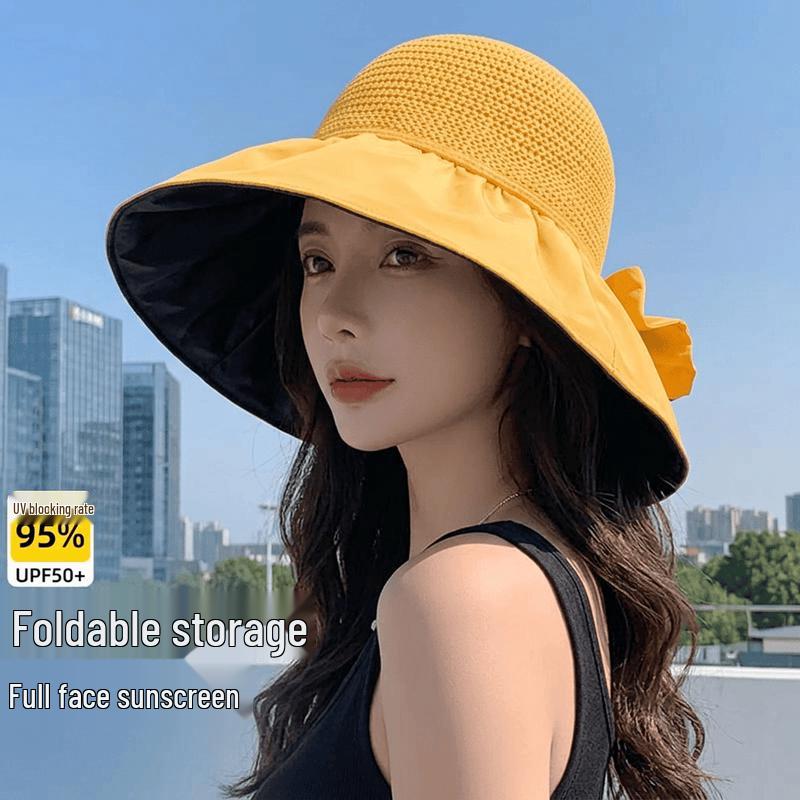 YUZHAOLIN Women s Summer Anti-UV Foldable Sun Hat