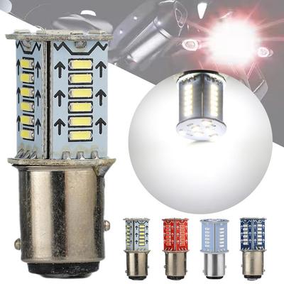 Motorcycle 1157 LED Tail Light White/ Red / Green / Constant Brake Lamp Blue Motorcycle And Light Accessories Flashing S3M7