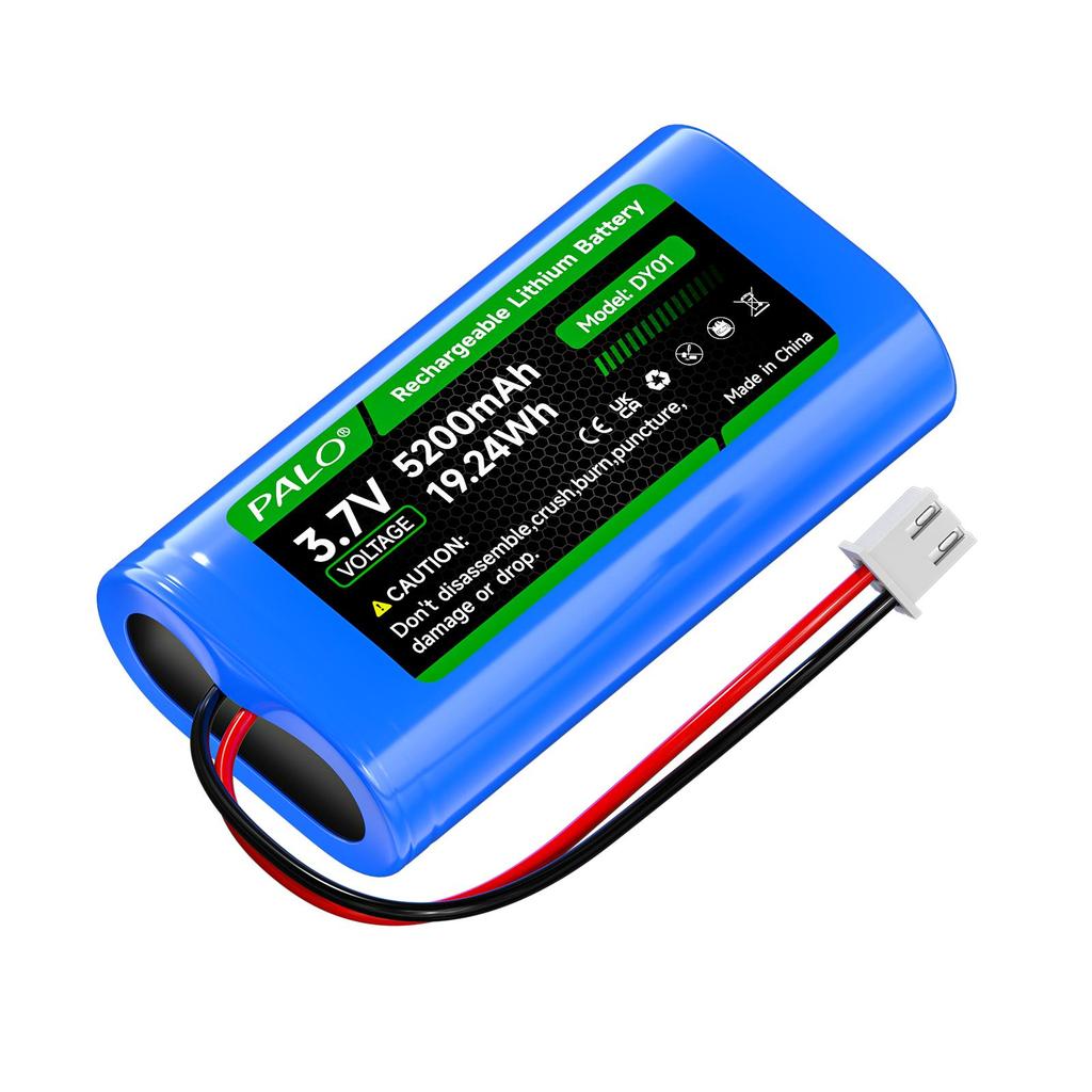 3.7V Lithium Battery Pack 5200mAh Replacement Batteries for GPS,intercom,RC Car,vehicle Trip Data Recorder,bluetooth Speaker