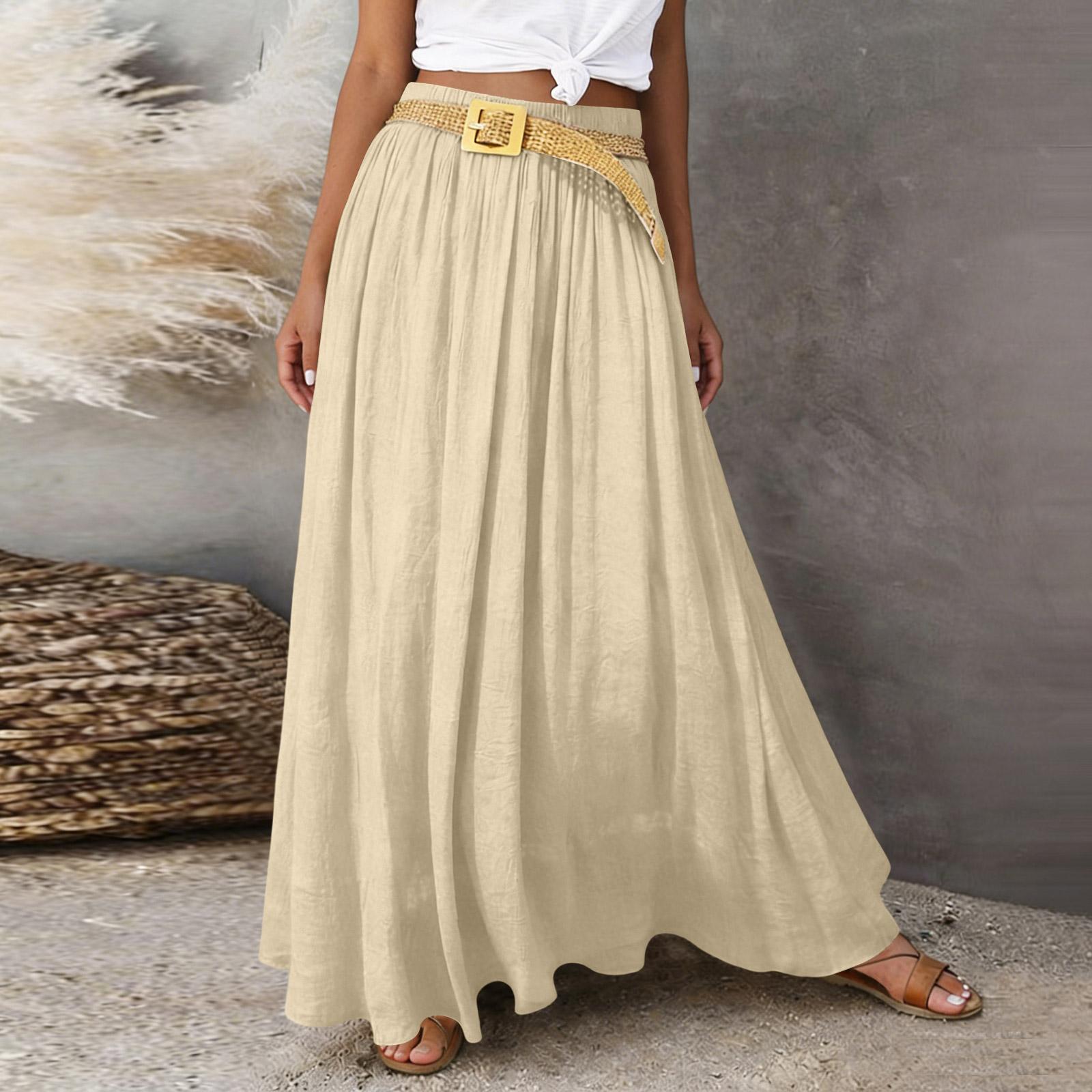 Sequin Skirt Glitter Skirt Women s Elastic Waist Glitter Skirt With Women s Sequin Skirt Glitter Skirt Elastic Waist Skirt Skirt XL бежевый