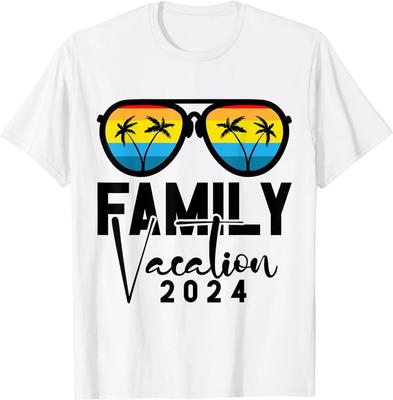 Familienurlaub 2024 Strand Passend Sommerurlaub 2024 Geschenk Unisex T-Shirt