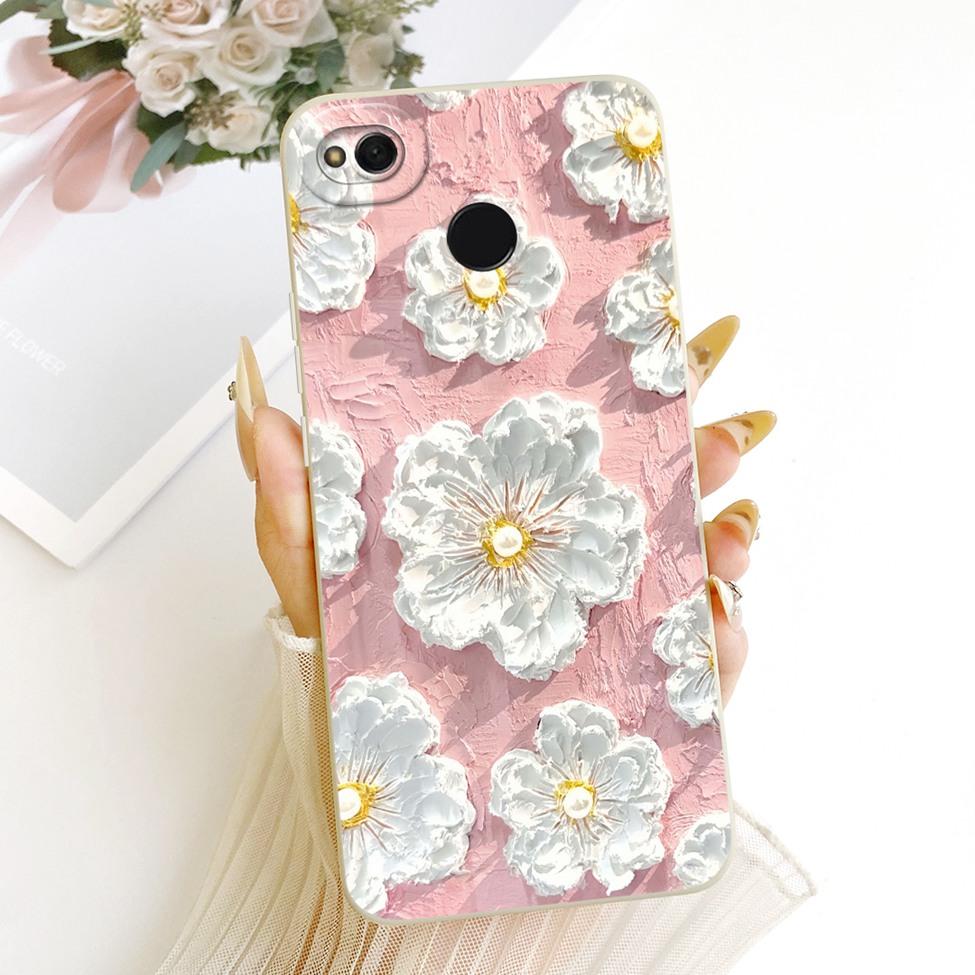 Phone Casing For Redmi 4x Cover Fashion Cartoon Cute Funny Painted Silicone Case For Xiaomi Redmi 4x