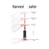 MAYDU Three-Fold Windproof Umbrella with Safety Anti-Rebound