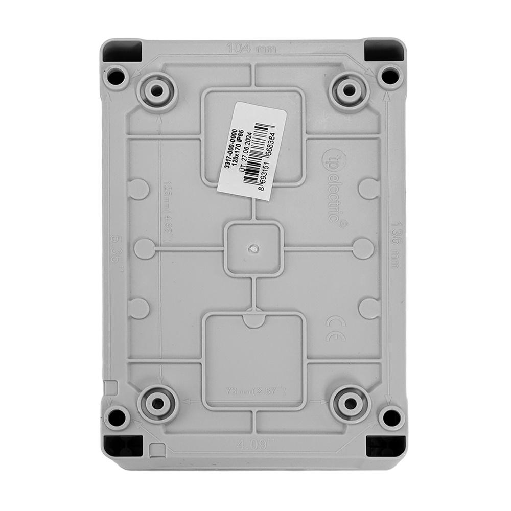 Electrical Distribution Board Empty Box Housing Ip44 120X170 For Installation