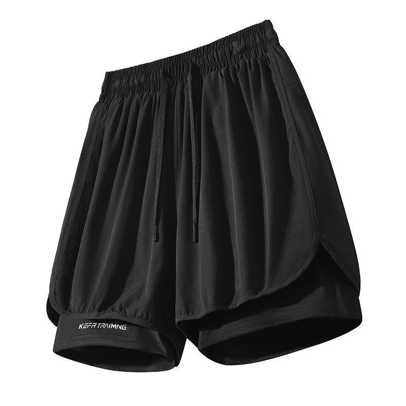 Shorts Casual Loose Sports Fake Two Piece Shorts