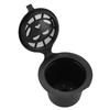 6 Pieces Refillable Coffee Capsule Reusable Plastic and Stainless Steel Filter Baskets Replacement for   Gusto