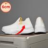 Loafers Summer  Sneakers Men Elevator Shoes Height  Mesh  Fashion Sports Plus Size 37-44