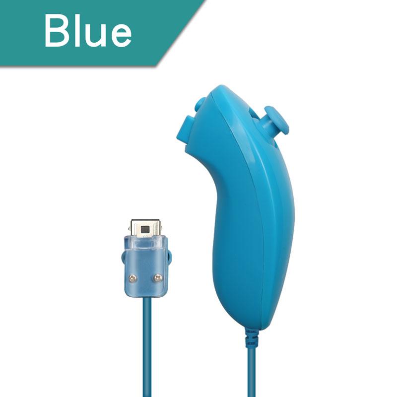 Wired Nunchuck for Nintendo Wii / Wii U Console Wireless Remote Controller Without Motion Plus Gamepad for Wii Accessories