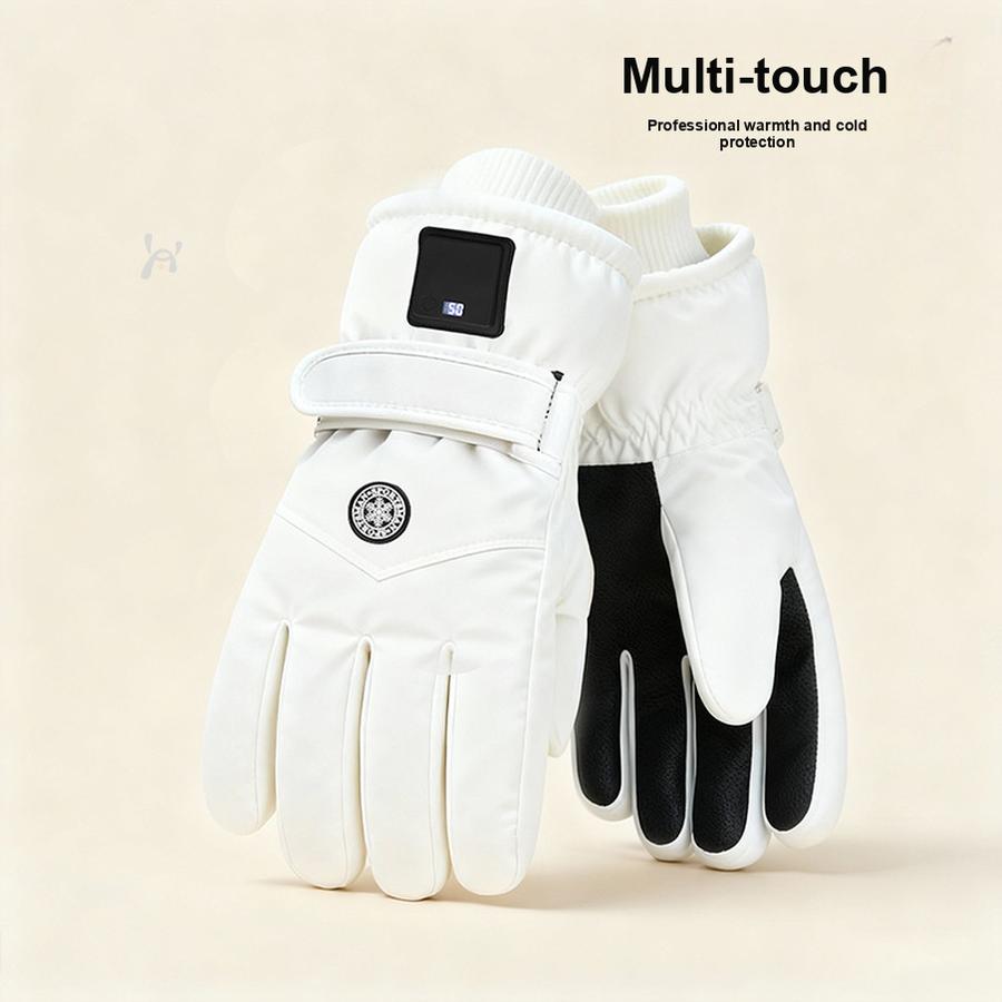 Electric Heating Gloves Heat Charging Warm USB Gloves Cycling Men Women Winter Smart Graphite Warmers