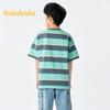 Balabala Boys' Striped Short Sleeve T-Shirt