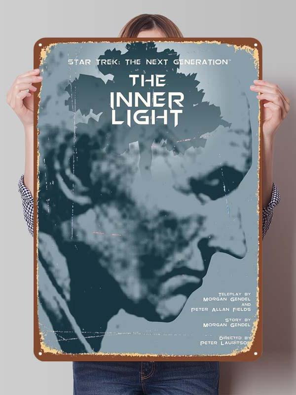 Klassische Filmplakate Star Treks Metallschilder Schlafzimmerdekoration Wohnzimmerdekor Männer Benutzerdefinierte Blechschilder für Wandkunst Dekoration