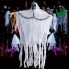 Halloween Hanging Ghost Skull Skeleton Gauze Scary Props Haunted House Outdoor Yard Garden Horror Decoration Lofytain