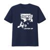 SHAM 69 Banda Británica de Punk Rock Camiseta Listen Up Música Regular vintage Lavada Casual Ligeramente Elegante streetwear Suave