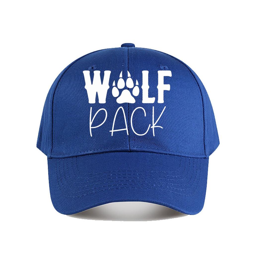 Casquette de Baseball Graphique Patte de Meute de Loups Mode Unisexe Chapeau de Soleil Femmes Sports d'Extérieur