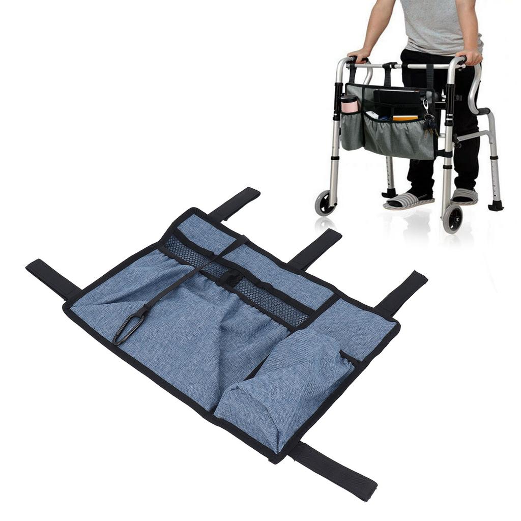 Wheelchair Hanging Bag Waterproof Portable Armrest Side Storage Replacement Accessories