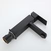 OEING Square Black Tall Basin Mixer Faucet