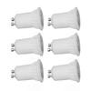 6pcs LED MR11 Light Bulbs Ceramics 4W 360LM No UV 120 Degree Beam Angle GU10 Holder Home Lighting Tool AC 220V