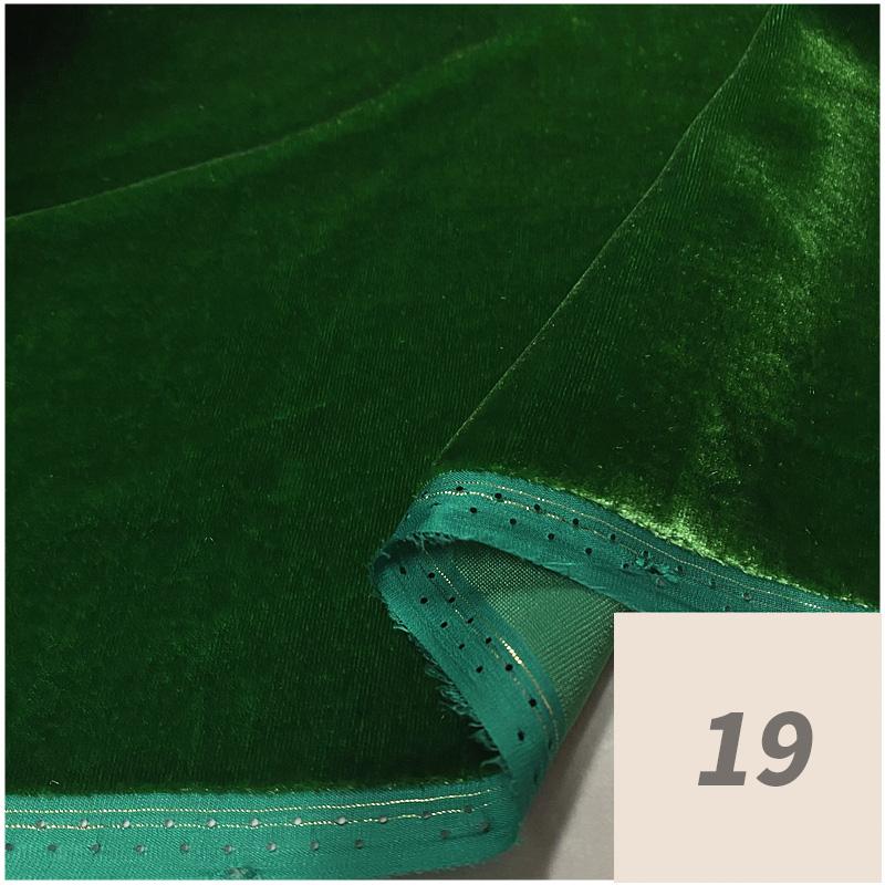 1,4 m breit Maulbeerseide Echt Samt Stoff Einfarbig Cheongsam Kleid Gold Samt Stoff Hochwertiger Hautfreundlicher Bekleidungsstoff