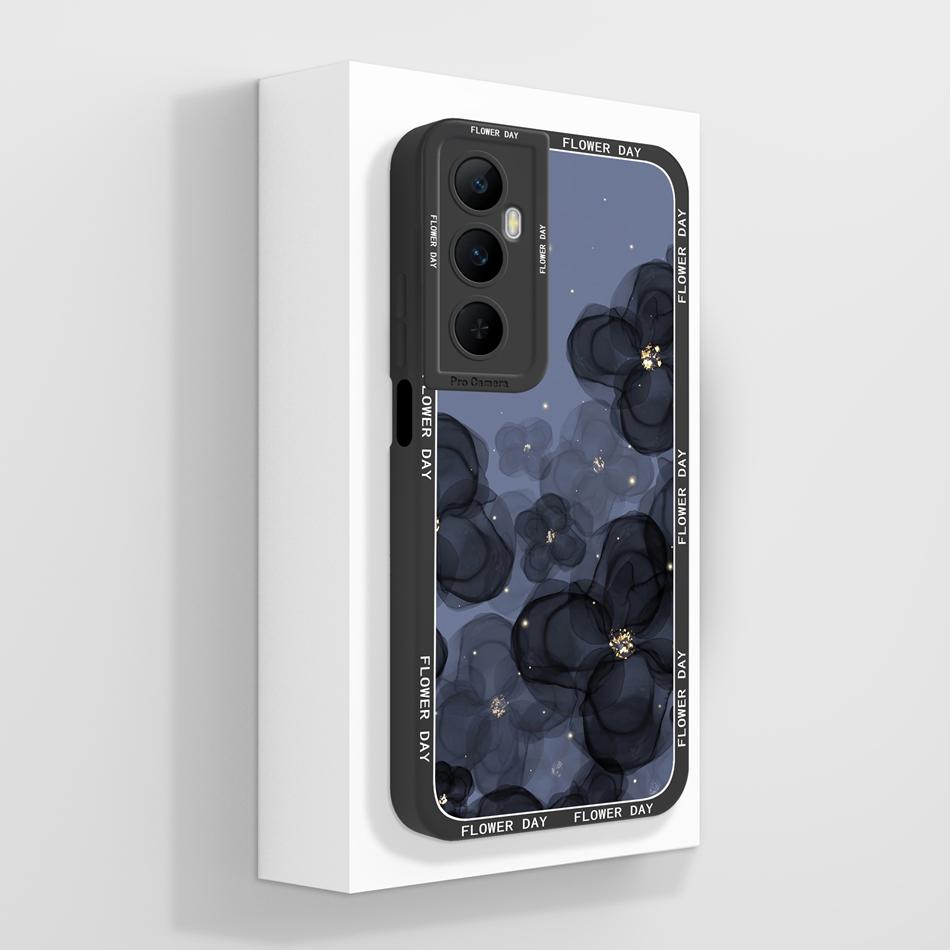 

Чехол для Realme C65 4G Милый Астронавт Funda Мягкий Жидкий Силикон Защита Камеры Для Oppo Realme C 65 Задняя крышка Корпус Телефона Realme C65 (4G)