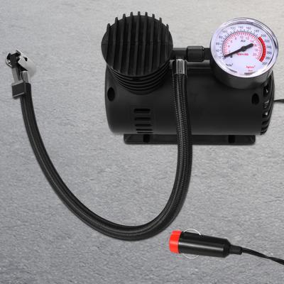 12V Portable Tire Pump with Digital Pressure Gauge for Car Vehicle Tire Inflator Lightweight Air Compressor for Bicycle Sports