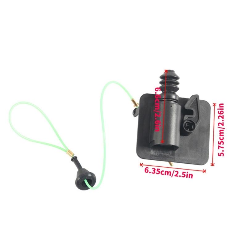 Long Lasting Fuel Tank Lock Actuator Motor Shock Resistant ABS Plastic Easy Installation For Fuel Door Lock Mechanism