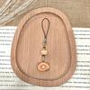 Animal World Bread Toy Keychain with Cute Pendant and Lanyard