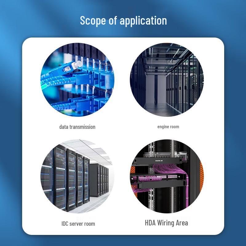 SAMZHE MPO-LC 12-Core Multimode OM3 Fiber Optic Module Box