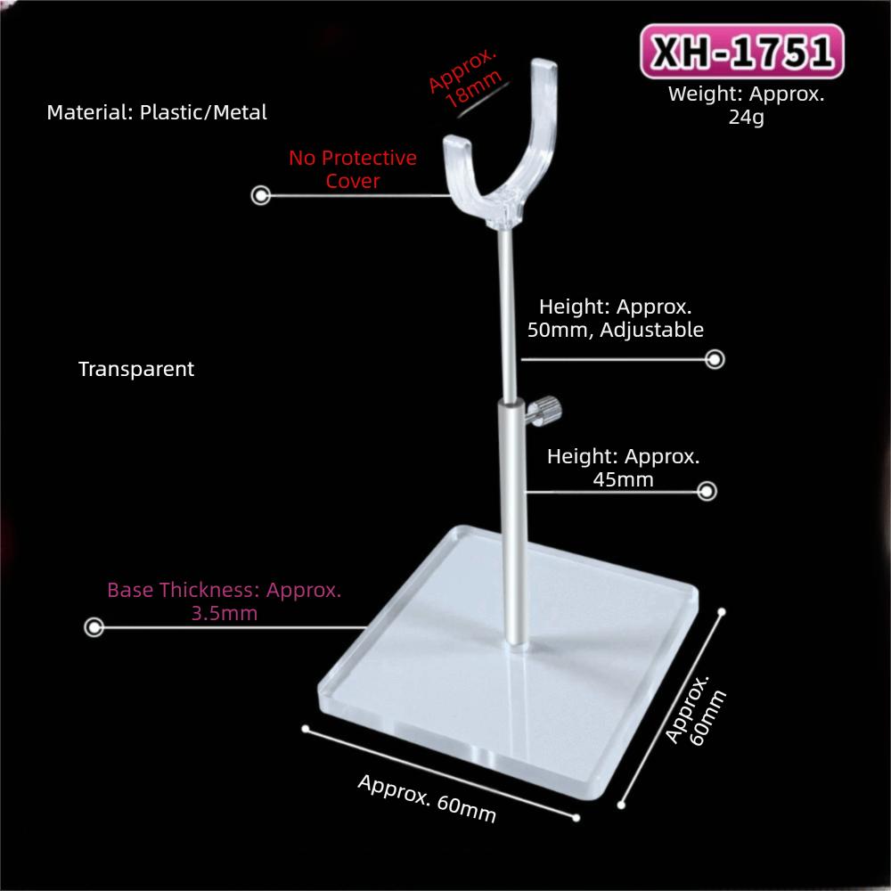 Height Adjustable Doll Display Holder Adjustable Doll Standing Bracket Quality Doll Display Base