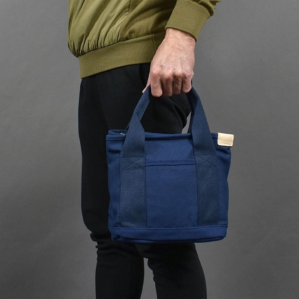 Golf Golf Bag Cart Bag Canvas Bag Small Casual Many Pockets Lightweight Canvas Cloth Free Standing NAVY CG-AB2361