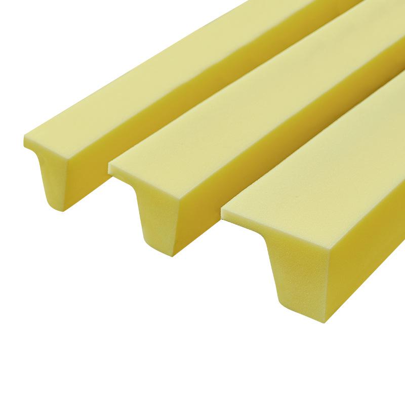 L-Shaped Bedside Furniture Gap Filler: High-Density Sponge Block for Dorm Beds