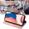 Coque de protection - BOOLING - Samsung Galaxy A26 5G - Synthécuir Rose - Motif Papillon - 2 Verres Trempés
