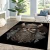 Viking Warrior Artwork Floor Mats for Living Room, Bedroom and Room Decoration Are Suitable for Gifts.