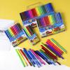 Kids Watercolor Pens Set - Fine Tip, Available In 6, 12, 18, 24 Colors for Kindergartens, Ideal for Coloring, Doodling, and Painting