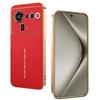 Luxury Plating Lychee Texture Magnetic Phone Case for ZTE Nubia Z60 Z80 Ultra 5G Shockproof Nonslip Bumper Mag-safe Back Cover