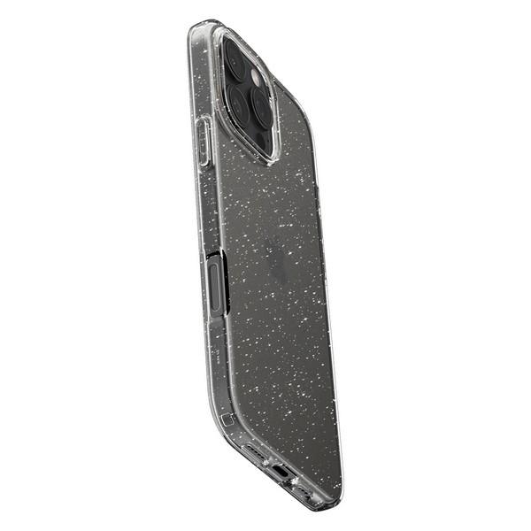 Etui do iPhone 16 Pro Spigen Liquid Crystal Brokatowe Przezroczyste