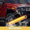 LED Side Marker Light 25952319 15114677 Front Rear Turn Signal Lights Fender Sidemarker Lamps for Hummer H2 2003-2009 Clear Lens Amber Red Light 2